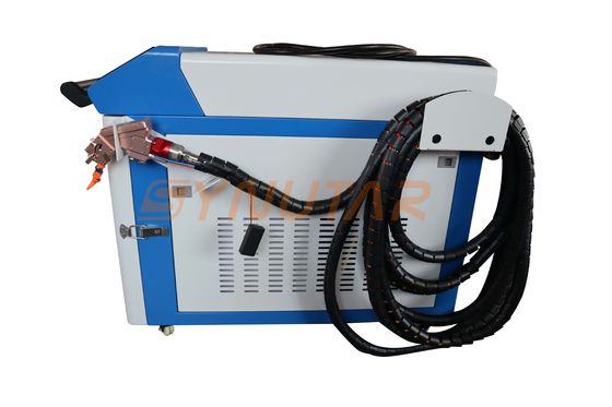 Δύναμη 1500W χειροκίνητη μηχανή καθαρισμού λέιζερ 1KHz - 20KHz συχνότητα παλμού