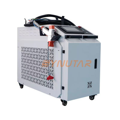 220V / 50Hz χειροκίνητη μηχανή καθαρισμού λέιζερ 1000W για χάλυβα ναυπηγείου
