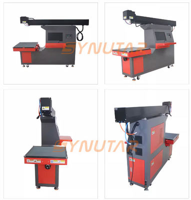 AC220V / 50Hz / 10A Στήριξη Ηλεκτρικής Ενέργειας CO2 Laser Marker με EZCAD λογισμικό και γυάλινο λαζερικό σωλήνα