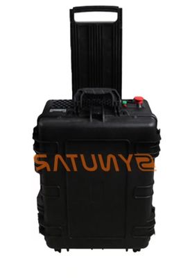 Μηχανή καθαρισμού με λέιζερ ινών 1064nm 100W για εργασίες σάρωσης