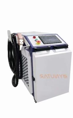 Ηλεκτρική τροφοδοσία AC220V / 50Hz χειροκίνητη μηχανή συγκόλλησης λέιζερ για ακριβή συγκόλληση