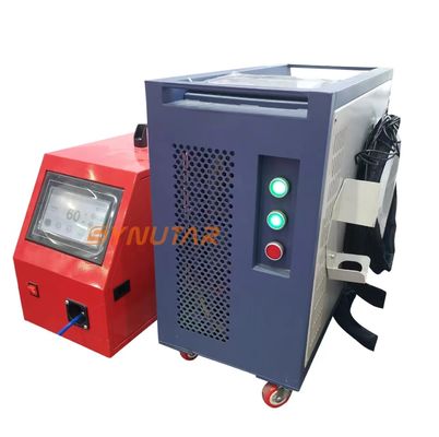 1000W-2000W μηχανή συγκόλλησης λέιζερ 0,5-5mm βάθος συγκόλλησης φορητό ψυγμένο με αέρα χειροκίνητο συγκόλλημα λέιζερ
