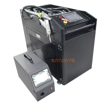 1000W-2000W χειροκίνητη συγκόλληση λέιζερ με ρυθμιζόμενο βάθος συγκόλλησης και παλμό